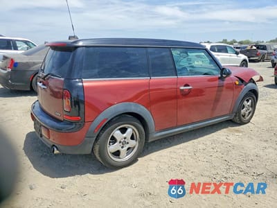 Trzecie zdjęcie samochodu z tyłu: 2010 MINI COOPER CLUBMAN VIN:WMWML3C51ATX38680 - miniatura