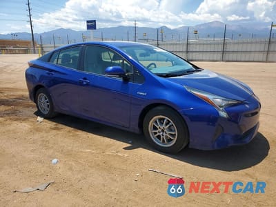 Czwarte zdjęcie samochodu z boku: 2018 TOYOTA PRIUS TWO VIN:JTDKBRFU5J3069333 - miniatura