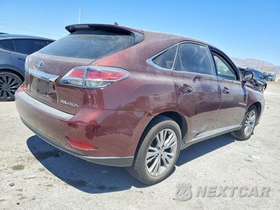 Trzecie zdjęcie samochodu z tyłu: 2013 LEXUS RX 450H VIN:JTJZB1BA9D2409036 - miniatura