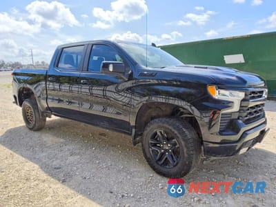 Czwarte zdjęcie samochodu z boku: 2023 CHEVROLET SILVERADO K1500 LT TRAIL BOSS VIN:3GCUDFE82PG341994 - miniatura