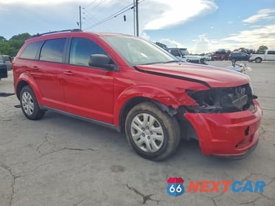 Czwarte zdjęcie samochodu z boku: 2017 DODGE JOURNEY SE VIN:3C4PDCAB8HT709200 - miniatura