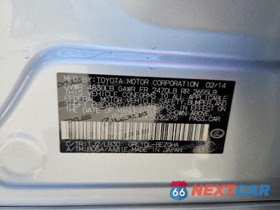 Zdjęcie 12 z 12 samochodu: 2014 LEXUS GS 350 VIN:JTHBE1BL8E5036275 - miniatura