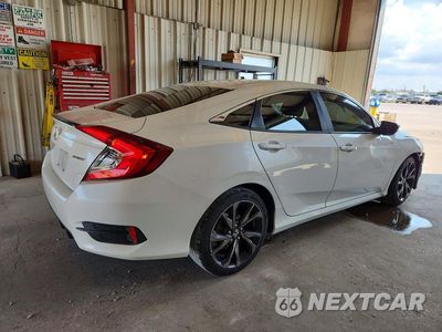 Trzecie zdjęcie samochodu z tyłu: 2019 HONDA CIVIC SPORT VIN:2HGFC2F85KH507583 - miniatura