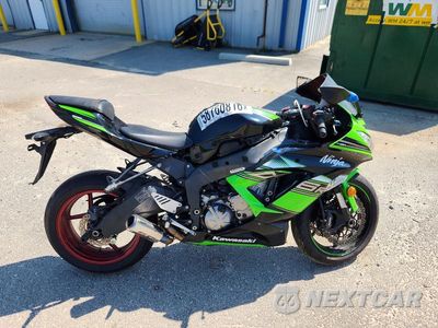2016 KAWASAKI ZX636 E JKBZXJE13GA020960 - główne zdjęcie licytacji z USA - miniatura