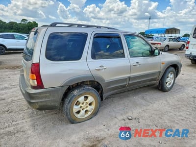 Trzecie zdjęcie samochodu z tyłu: 2001 MAZDA TRIBUTE LX VIN:4F2YU091X1KM60985 - miniatura