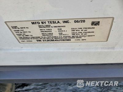 Zdjęcie 14 z 14 samochodu: 2020 TESLA MODEL X VIN:5YJXCBE45LF282980 - miniatura