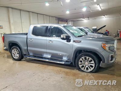 Czwarte zdjęcie samochodu z boku: 2019 GMC SIERRA K1500 DENALI VIN:1GTU9FEL3KZ159817 - miniatura