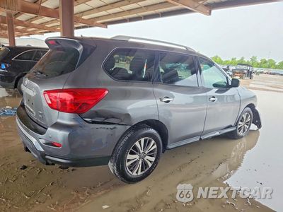 Trzecie zdjęcie samochodu z tyłu: 2018 NISSAN PATHFINDER SV VIN:5N1DR2MM1JC662357 - miniatura