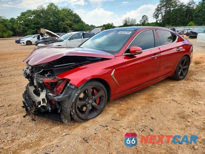 2019 GENESIS G70 3.3T DYNAMIC EDITION KMTG34LE2KU015357 - główne zdjęcie licytacji z USA - miniatura