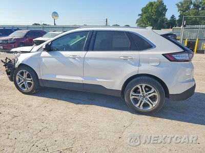Drugie zdjęcie samochodu z przodu: 2015 FORD EDGE TITANIUM VIN:2FMTK3K86FBC39163 - miniatura