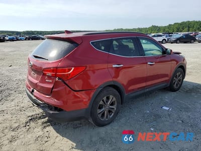 Trzecie zdjęcie samochodu z tyłu: 2014 HYUNDAI SANTA FE SPORT 2.4L VIN:5XYZU3LB9EG220930 - miniatura