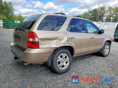Trzecie zdjęcie samochodu z tyłu: 2001 ACURA MDX TOURING VIN:2HNYD18601H510331 - miniatura