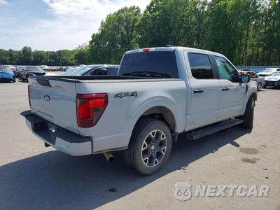 Trzecie zdjęcie samochodu z tyłu: 2024 FORD F150 STX VIN:1FTEW2LP6RKE89241 - miniatura