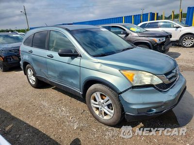 Czwarte zdjęcie samochodu z boku: 2011 HONDA CR-V EX VIN:5J6RE3H52BL007876 - miniatura
