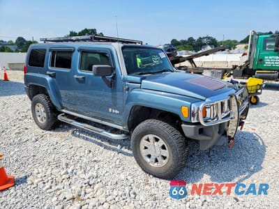 Czwarte zdjęcie samochodu z boku: 2007 HUMMER H3 VIN:5GTDN13EX78213316 - miniatura