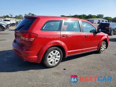 Trzecie zdjęcie samochodu z tyłu: 2015 DODGE JOURNEY SE VIN:3C4PDCAB5FT637935 - miniatura