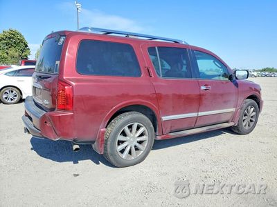 Trzecie zdjęcie samochodu z tyłu: 2010 INFINITI QX56 VIN:5N3ZA0NE4AN906376 - miniatura