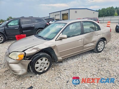 2002 HONDA CIVIC EX 2HGES26792H579151 - główne zdjęcie licytacji z USA - miniatura