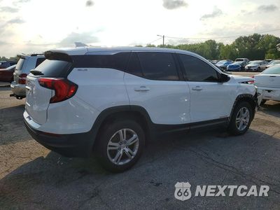 Trzecie zdjęcie samochodu z tyłu: 2018 GMC TERRAIN SLE VIN:3GKALMEV3JL389331 - miniatura