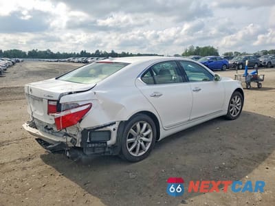 Trzecie zdjęcie samochodu z tyłu: 2009 LEXUS LS 460 VIN:JTHCL46F695001577 - miniatura