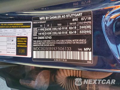 Zdjęcie 13 z 13 samochodu: 2019 MERCEDES-BENZ GLC 350E VIN:WDC0G5EB9KF506133 - miniatura