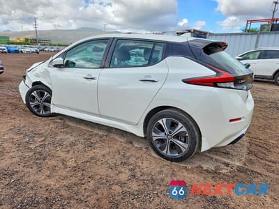 Drugie zdjęcie samochodu z przodu: 2021 NISSAN LEAF SV VIN:1N4AZ1CV9MC550668 - miniatura