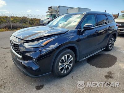 2022 TOYOTA HIGHLANDER XLE 5TDGZRAHXNS114931 - główne zdjęcie licytacji z USA - miniatura