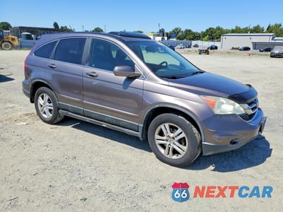 Czwarte zdjęcie samochodu z boku: 2011 HONDA CR-V EXL VIN:5J6RE4H76BL007628 - miniatura