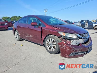Czwarte zdjęcie samochodu z boku: 2015 HONDA CIVIC LX VIN:19XFB2F51FE249331 - miniatura