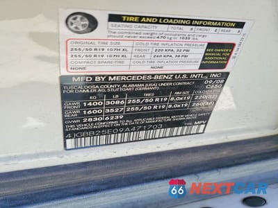 Zdjęcie 13 z 13 samochodu: 2009 MERCEDES-BENZ ML VIN:4JGBB25E09A471703 - miniatura