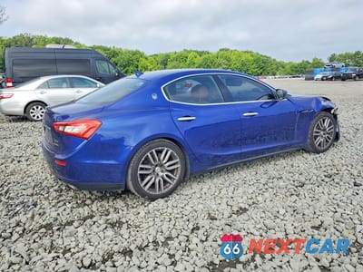 Trzecie zdjęcie samochodu z tyłu: 2015 MASERATI GHIBLI S VIN:ZAM57RTA0F1135133 - miniatura