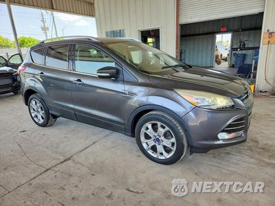 Czwarte zdjęcie samochodu z boku: 2015 FORD ESCAPE TITANIUM VIN:1FMCU9J95FUA28876 - miniatura