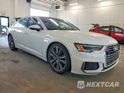 Czwarte zdjęcie samochodu z boku: 2019 AUDI A6 PREMIUM PLUS VIN:WAUL2AF24KN025038 - miniatura