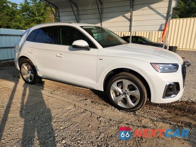 Czwarte zdjęcie samochodu z boku: 2022 AUDI Q5 PREMIUM PLUS 45 VIN:WA1EAAFY2N2127523 - miniatura