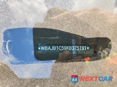 Zdjęcie 13 z 13 samochodu: 2019 BMW 530XE VIN:WBAJB1C59KB375191 - miniatura