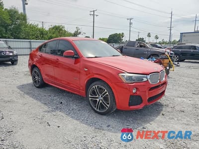 Czwarte zdjęcie samochodu z boku: 2015 BMW X4 XDRIVE28I VIN:5UXXW3C56F0F89474 - miniatura