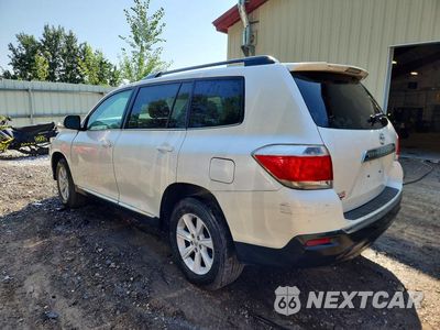 Drugie zdjęcie samochodu z przodu: 2013 TOYOTA HIGHLANDER PLUS VIN:5TDBK3EHXDS206173 - miniatura