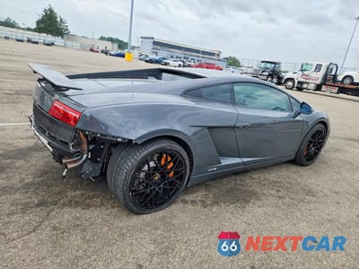 Trzecie zdjęcie samochodu z tyłu: 2012 LAMBORGHINI GALLARDO VIN:ZHWGU5BZ5CLA11472 - miniatura