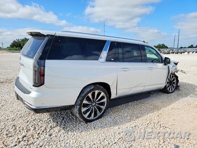 Trzecie zdjęcie samochodu z tyłu: 2025 CADILLAC ESCALADE ESV PREMIUM LUXURY VIN:1GYS9LRL2SR116371 - miniatura