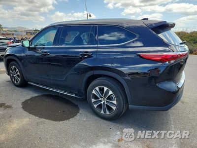 Drugie zdjęcie samochodu z przodu: 2022 TOYOTA HIGHLANDER XLE VIN:5TDGZRAHXNS114931 - miniatura