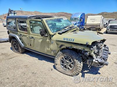 Czwarte zdjęcie samochodu z boku: 2025 JEEP WRANGLER SPORT 4XE VIN:1C4RJXN63SW641217 - miniatura