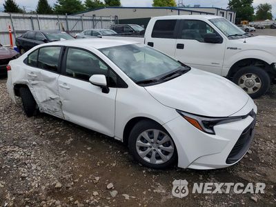 Czwarte zdjęcie samochodu z boku: 2026 TOYOTA COROLLA HYBRID LE VIN:JTDBCMFE2T3114238 - miniatura
