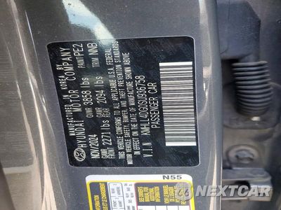 Zdjęcie 12 z 12 samochodu: 2025 HYUNDAI ELANTRA SE VIN:KMHLL4DG0SU936758 - miniatura