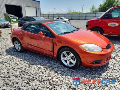 Czwarte zdjęcie samochodu z boku: 2009 MITSUBISHI ECLIPSE SPYDER GS VIN:4A3AL25F29E039948 - miniatura