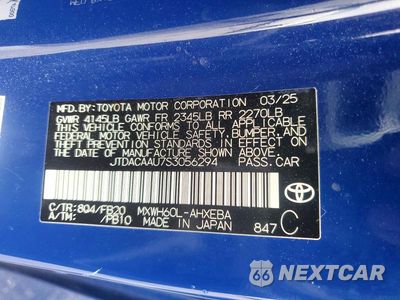 Zdjęcie 12 z 12 samochodu: 2025 TOYOTA PRIUS LE VIN:JTDACAAU7S3056294 - miniatura