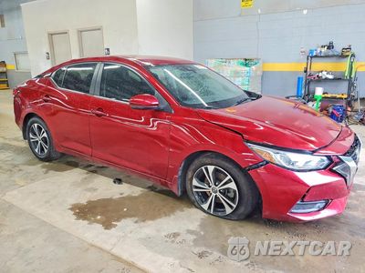 Czwarte zdjęcie samochodu z boku: 2020 NISSAN SENTRA SV VIN:3N1AB8CV8LY213750 - miniatura