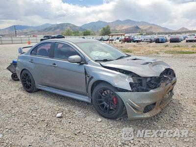 Czwarte zdjęcie samochodu z boku: 2015 MITSUBISHI LANCER EVOLUTION GSR VIN:JA32W8FV0FU005854 - miniatura