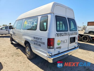 Drugie zdjęcie samochodu z przodu: 2008 FORD ECONOLINE E350 SUPER DUTY WAGON VIN:1FBSS31L68DA08240 - miniatura
