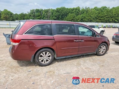 Trzecie zdjęcie samochodu z tyłu: 2016 HONDA ODYSSEY SE VIN:5FNRL5H30GB151295 - miniatura