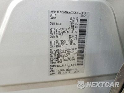 Zdjęcie 13 z 13 samochodu: 2025 NISSAN PATHFINDER SL VIN:5N1DR3CAXSC225424 - miniatura